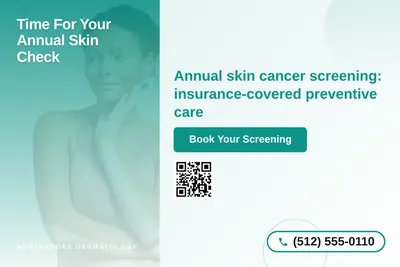 Modern Gradient · Side Stripe: Time For Your Annual Skin Check