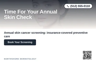 Modern Gradient · Top-Down Fade: Time For Your Annual Skin Check