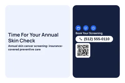 Modern · Checklist: Time For Your Annual Skin Check
