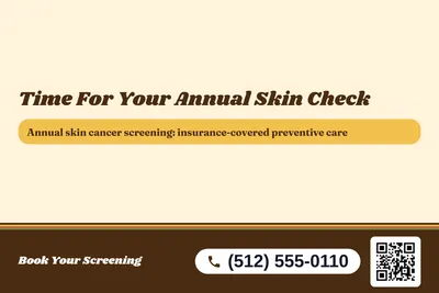Retro 70s · Offer Menu: Time For Your Annual Skin Check