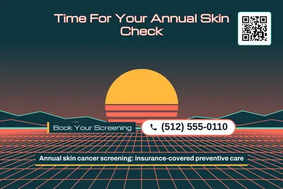 Synthwave · Big Offer: Time For Your Annual Skin Check