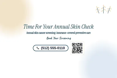 Soft watercolour · Big Offer: Time For Your Annual Skin Check