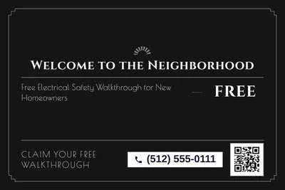 Art deco · Offer Menu: Welcome to the Neighborhood