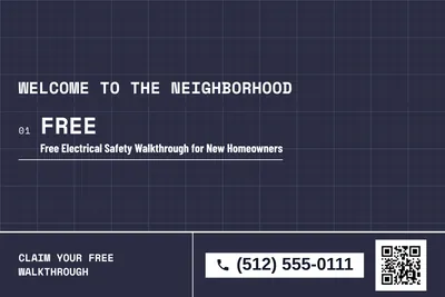 Blueprint · Offer Menu: Welcome to the Neighborhood