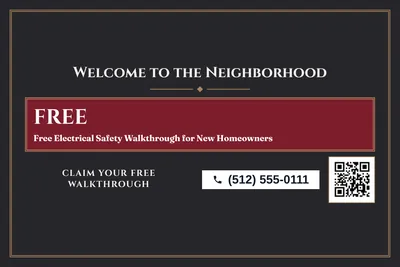 Classic · Offer Menu: Welcome to the Neighborhood