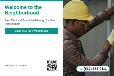 Clean Photo · Text Left, Photo Right: Welcome to the Neighborhood