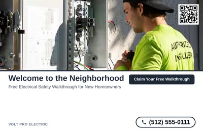Clean Photo · Photo Top, Text Bottom: Welcome to the Neighborhood