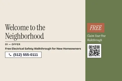 Contemporary · Checklist: Welcome to the Neighborhood