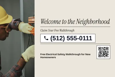 Contemporary · Phone Billboard: Welcome to the Neighborhood