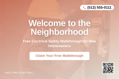 Modern Gradient · Centered Stack: Welcome to the Neighborhood
