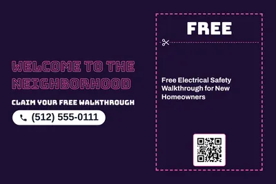 Neon night · Coupon: Welcome to the Neighborhood