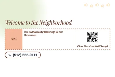 Soft watercolour · Coupon: Welcome to the Neighborhood
