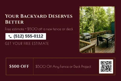 Art deco · Coupon: Your Backyard Deserves Better
