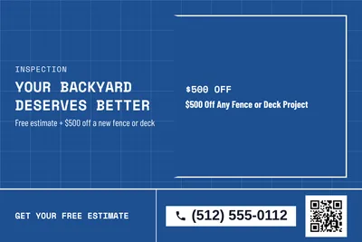 Blueprint · Checklist: Your Backyard Deserves Better