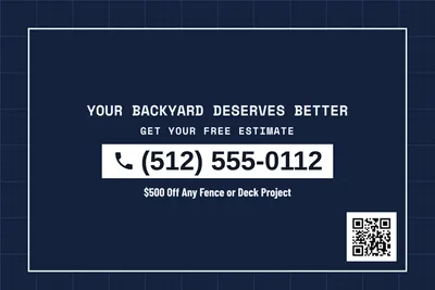 Blueprint · Phone Billboard: Your Backyard Deserves Better