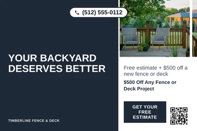 Bold Color Block · Vertical Split: Your Backyard Deserves Better