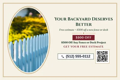 Classic · Photo Frame: Your Backyard Deserves Better
