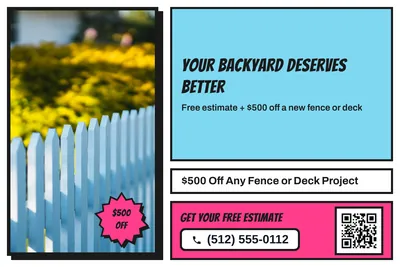 Comic pop · Photo Frame: Your Backyard Deserves Better