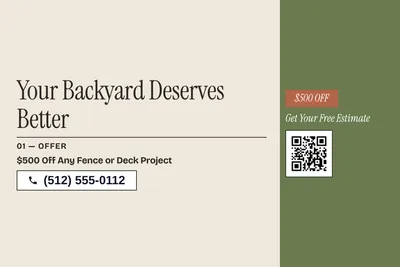 Contemporary · Checklist: Your Backyard Deserves Better