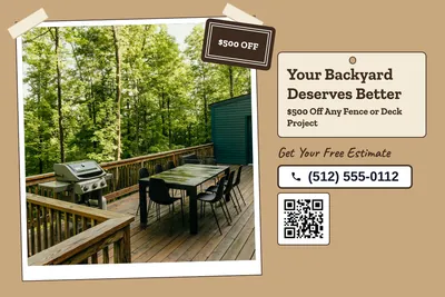 Kraft and stamp · Photo Hero: Your Backyard Deserves Better