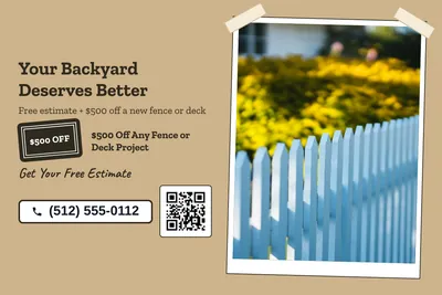 Kraft and stamp · Split: Your Backyard Deserves Better