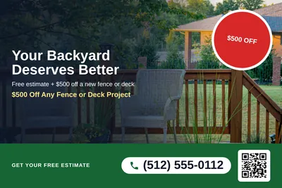 Local Offer · Photo Overlay: Your Backyard Deserves Better