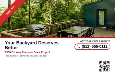 Local Offer · Ribbon and Stack: Your Backyard Deserves Better
