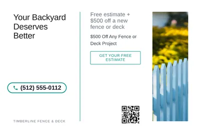 Minimal White · Split Vertical: Your Backyard Deserves Better