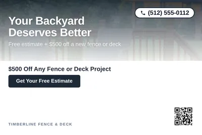 Modern Gradient · Top-Down Fade: Your Backyard Deserves Better