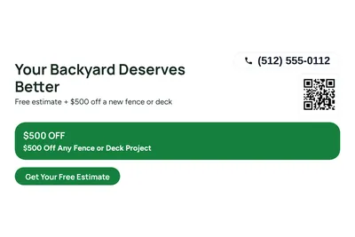 Modern · Offer Menu: Your Backyard Deserves Better
