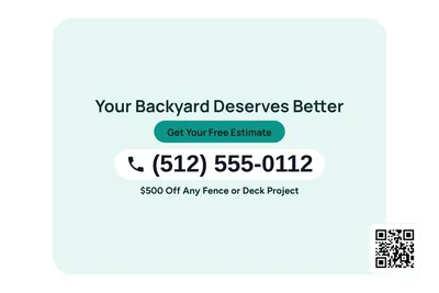 Modern · Phone Billboard: Your Backyard Deserves Better