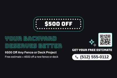 Neon night · Big Offer: Your Backyard Deserves Better