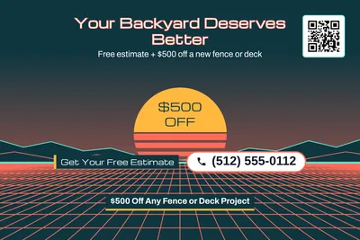 Synthwave · Big Offer: Your Backyard Deserves Better