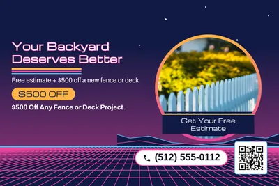 Synthwave · Photo Frame: Your Backyard Deserves Better