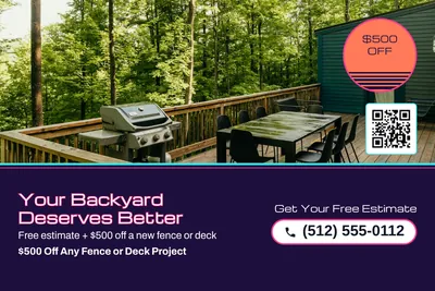 Synthwave · Photo Hero: Your Backyard Deserves Better