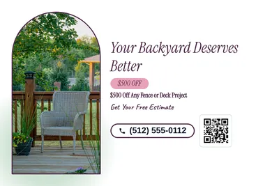 Soft watercolour · Checklist: Your Backyard Deserves Better