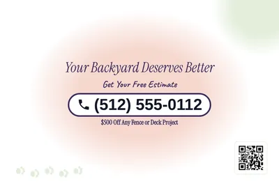 Soft watercolour · Phone Billboard: Your Backyard Deserves Better