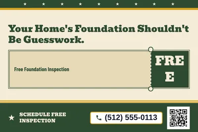 Vintage Americana · Coupon: Your Home's Foundation Shouldn't Be Guesswork.