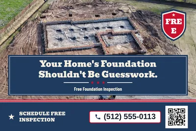 Vintage Americana · Photo Hero: Your Home's Foundation Shouldn't Be Guesswork.