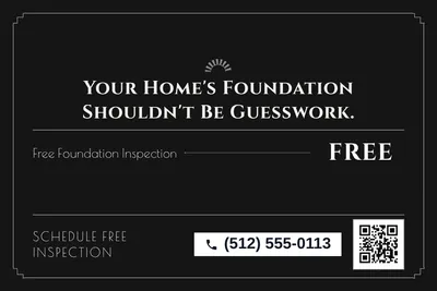 Art deco · Offer Menu: Your Home's Foundation Shouldn't Be Guesswork.
