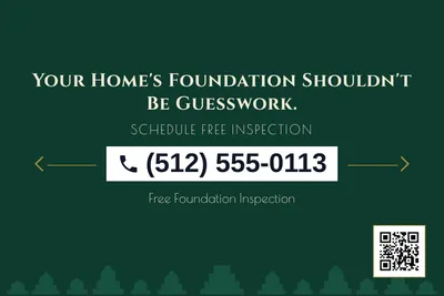 Art deco · Phone Billboard: Your Home's Foundation Shouldn't Be Guesswork.
