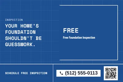 Blueprint · Checklist: Your Home's Foundation Shouldn't Be Guesswork.