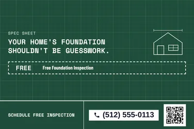 Blueprint · Coupon: Your Home's Foundation Shouldn't Be Guesswork.