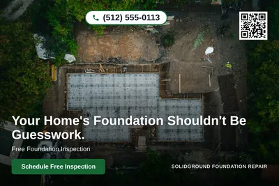 Clean Photo · Full Photo Overlay: Your Home's Foundation Shouldn't Be Guesswork.
