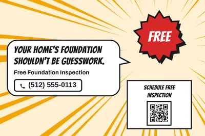 Comic pop · Big Offer: Your Home's Foundation Shouldn't Be Guesswork.