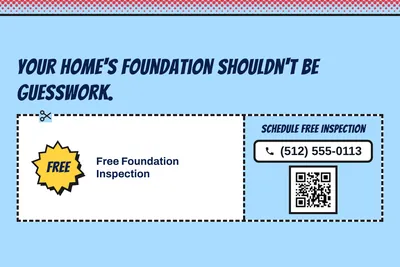 Comic pop · Coupon: Your Home's Foundation Shouldn't Be Guesswork.
