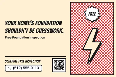 Comic pop · Split: Your Home's Foundation Shouldn't Be Guesswork.
