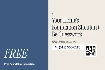 Contemporary · Big Offer: Your Home's Foundation Shouldn't Be Guesswork.