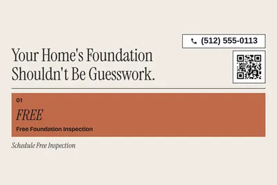 Contemporary · Offer Menu: Your Home's Foundation Shouldn't Be Guesswork.