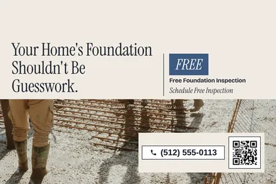 Contemporary · Split: Your Home's Foundation Shouldn't Be Guesswork.